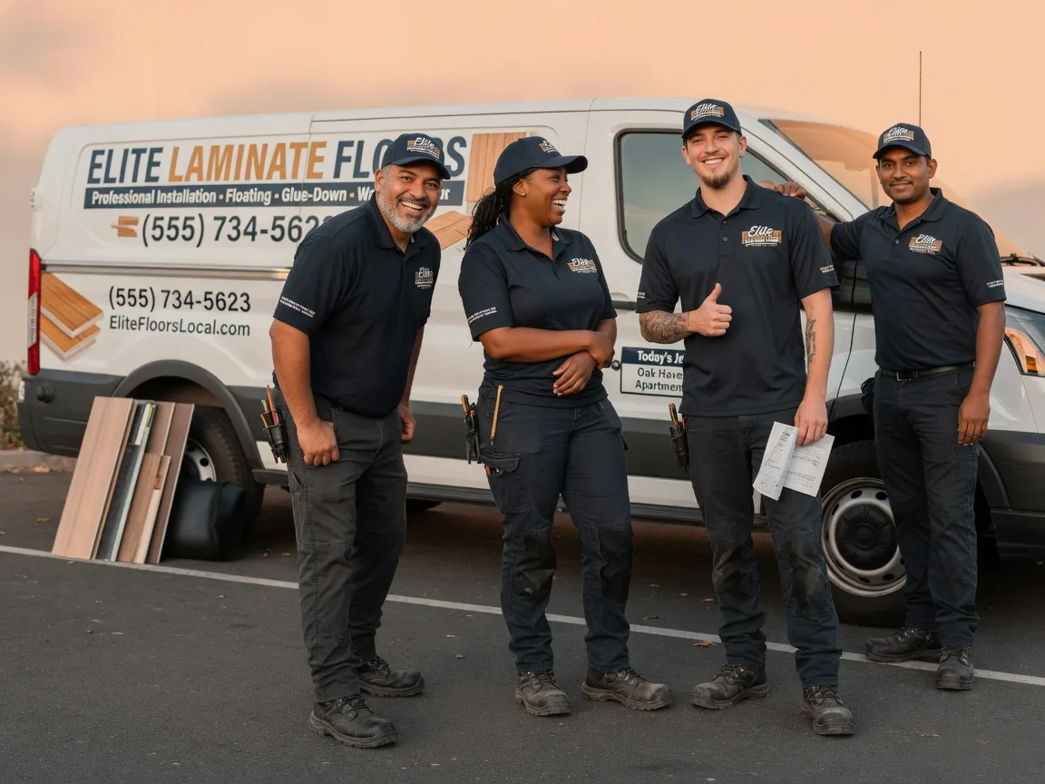 Laminate flooring installation company in Wolflake, IN